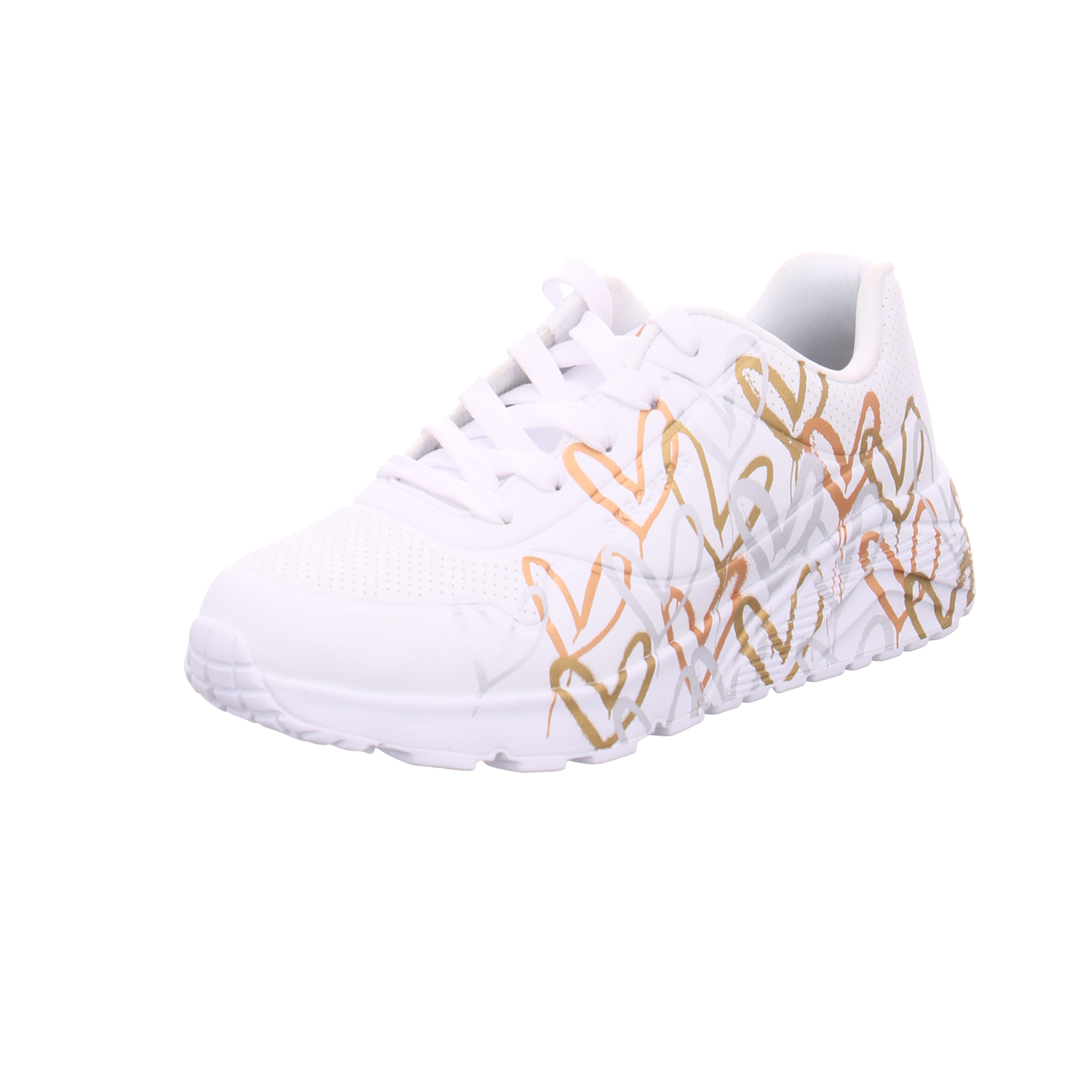 Skechers 314067L Uno Lite Metallic Love