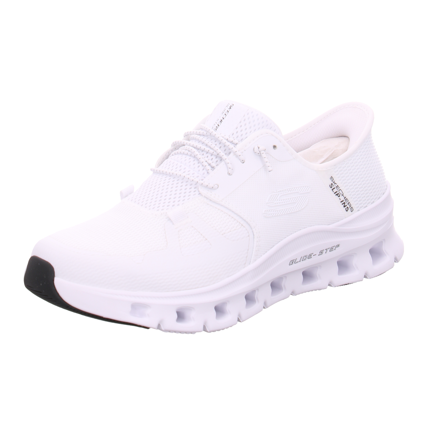 Skechers 232930 WHT Glide-Step